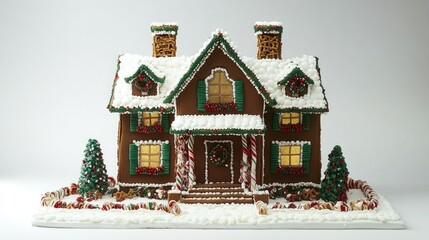 Unique Creative Gingerbread House Design