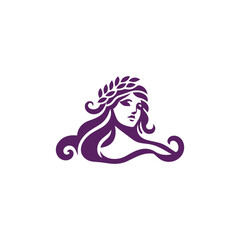Beauty woman logo
