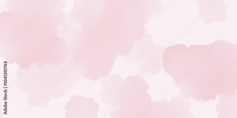 Poster Abstract watercolor background with soft pink hues.