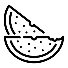 watermelon Line Icon