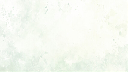 Green watercolor background for textures backgrounds and web banners design. Watercolor Background. Template and texture for graphics. Green and mint colors. Pastel and delicate. 