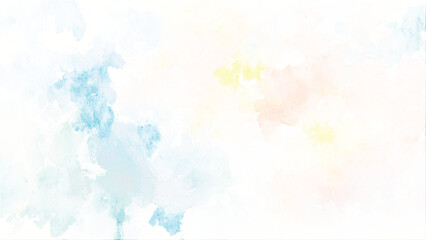 Vector watercolor abstract background, pattern, texture, paint splashes, pastel colors.