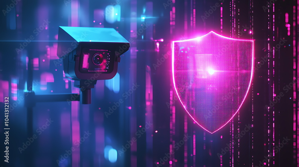 Aufkleber advanced surveillance technology the integration of digital shields with monitoring systems in moder