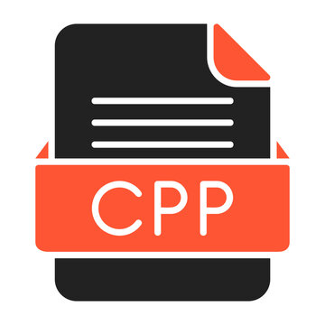 CPP File Format Vector Icon Design