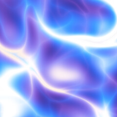 Blue glowing multidimensional plasma force field. Abstract glowing background