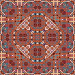 Seamless square pattern. abstract texture