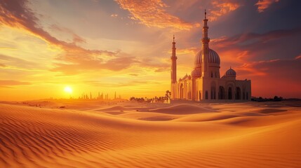 Majestic Desert Sunset