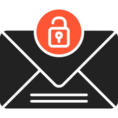 Obraz premium Unlocked Vector Icon Design