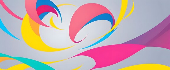 Modern Background Pattern with Retro Design Shapes, Colors Suitable for Design Backgrounds