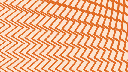 Orange zig zag pattern abstract background for backdrop or presentation