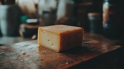 Rustic Cheese Block
