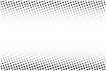 Fototapeta premium Black and white grunge halftone pattern texture background