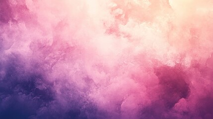 Soft Pink and Purple Abstract Cloud Background