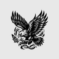 eagle tattoo design