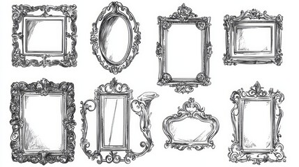 Ornate Picture Frames Collection