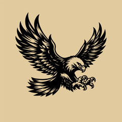 eagle in the form of an eagle