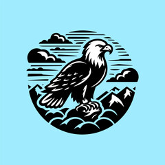 eagle in the form of an eagle