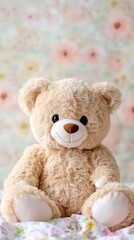 Obraz premium Cute Plush Teddy Bear