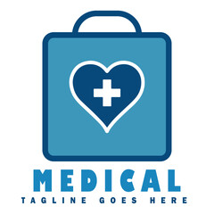 Vector Illustration of a Medical and Healthcare Icon Collection