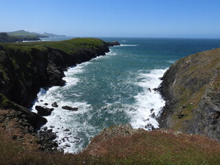 Fjordartige Bucht an der Westküste von Wales
