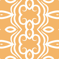 SIMPLE ART seamless batik dayak square pattern background design