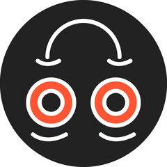 Upside Down Vector Icon Design