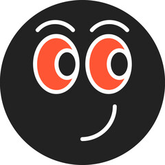 Smirk  Vector Icon Design
