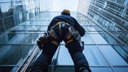 A licensed electrician maintaining electrical systems in a high-rise building