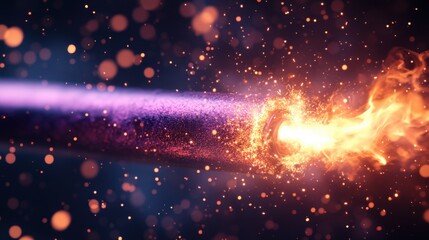 Fototapeta premium Fiery Explosion