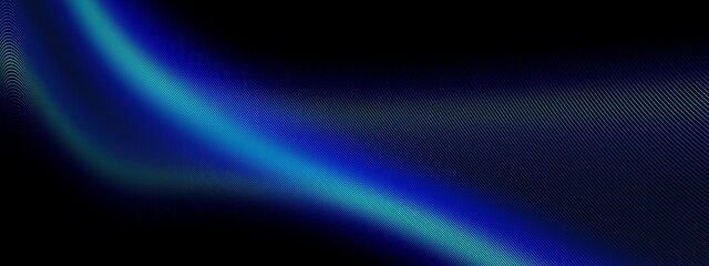 beautiful abstract wave technology black background with blue light digital effect corporate concept