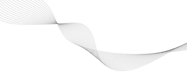 Abstract background with green wavy lines. Vector illustration