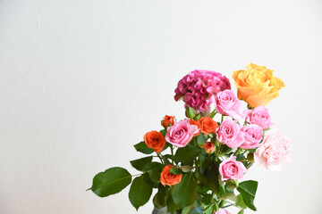 カラフルな花束