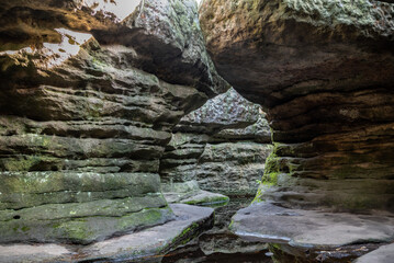 Rock Labyrinth in the Stołowe Mountains Poland - Błędne Skały