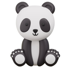3D Panda Animal Illustration © plekenyikboy