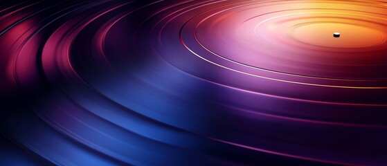 Abstract wave pattern in vibrant colors