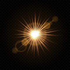Bright light burst. Glowing, explosion, star, radiant, golden, energy, shine, flare, illumination, spark, effect, abstract, sparkle, vibrant, sunburst, glowing rays.