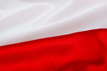 Flag of Poland background texture