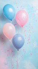 Colorful Balloons Celebration