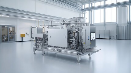 Advanced industrial machinery designed for efficient production in a modern manufacturing facility