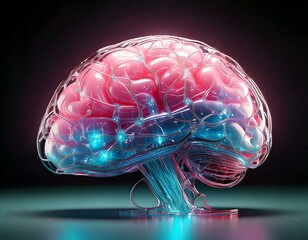 3d rendered illustration of human brain