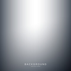 Smooth gray shade gradient background, vector design