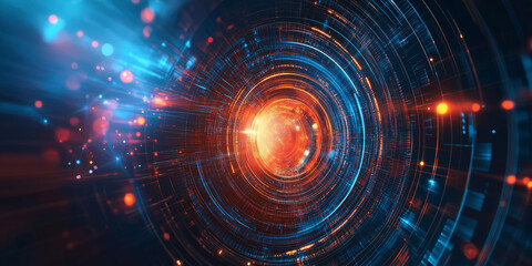 Obraz premium Digital Abstract Background