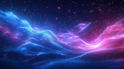 Obraz premium vibrant flow of colors creates mesmerizing visual experience