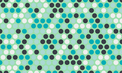 Polka dot vector with a repeating round spot pattern. Perfect for seamless textile prints, trendy wallpapers, and abstract geometric poster backgrounds.