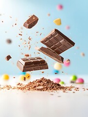 Flying chocolate delight