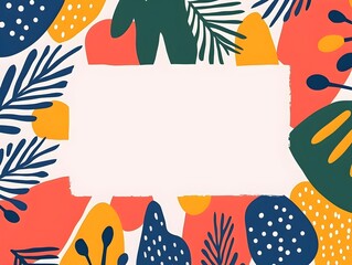 Obraz premium Elegant Minimalist Geometric Pattern with Copy Space for Design