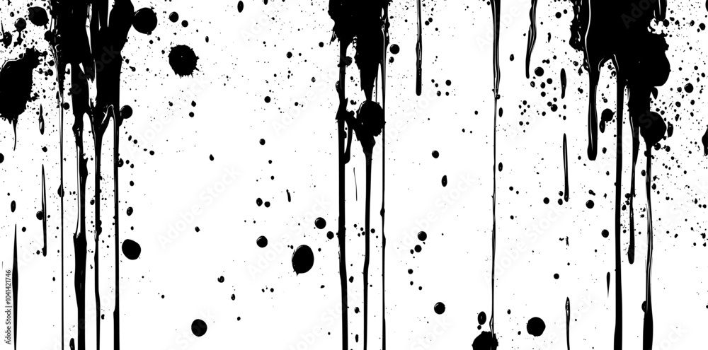 Poster grainy black texture isolated on white background. grunge design elements. abstract grunge texture d