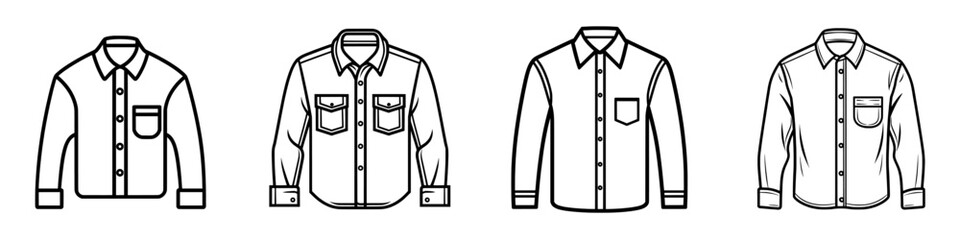 An icon line of Muslim clothing in a trendy design
