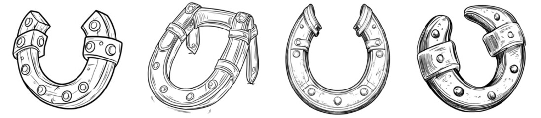 Color the Modern Wishbone Hand Drawn