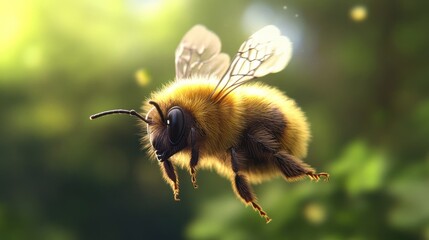 Bumblebee in Flight